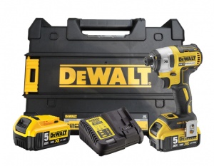 Dcf887P2-Qw Impact Driver 1/4" Ac 5Ah Li-Ion 18V,