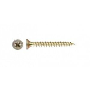 DIN 7505 - wood screw, yellow - 4.5, 18