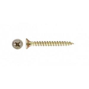 DIN 7505 - wood screw, yellow