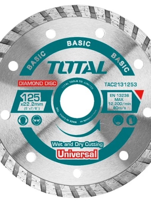 Disc Debitare Beton, Total, 125×22,23