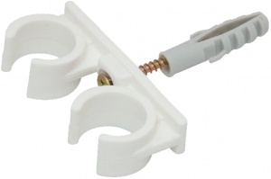 Double Plastic Clamp Kit / 20Mm