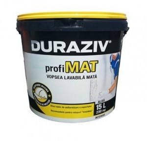 Duraziv Profimat Bianco per Interni 15L Vernice lavabile e durevole