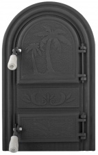 Economical Palm Fireplace Door / 540X345Mm
