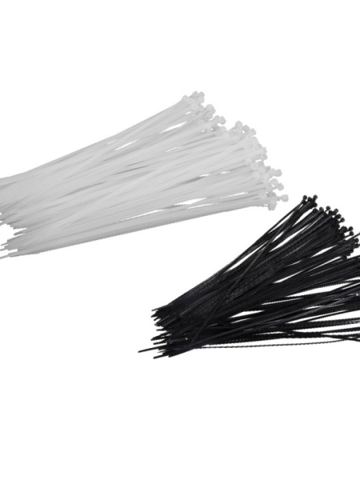 FASETE LEGATURA UV REZISTENTE NEGRE 2.5X100MM, 100/SET