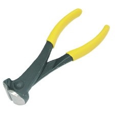 Front Cutting Pliers With Plastic Handle 180Mm