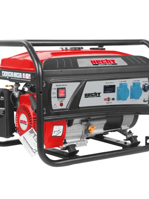 GENERATOR MONOFAZAT, 4 TIMPI, 15 LITRI, HECHT GG 3300
