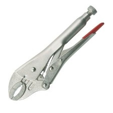 Locking Pliers With Rounded Hammer 250Mm