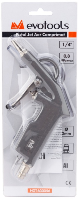 PISTOL JET AER COMPRIMAT HEXAGON 1/4"