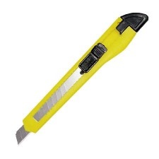 Plastic Cutter with Lock Button - 9Mm - Img 1