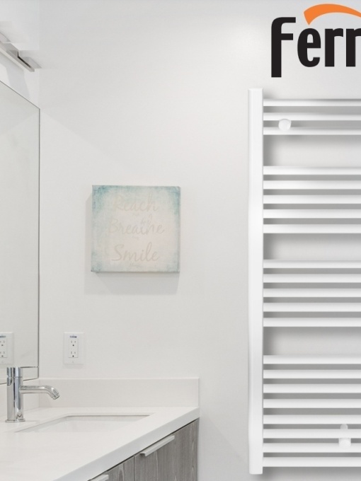RADIATOR BAIE PORTPROSOP DREPT 500X1200MM ALB , ATENA 19 TEVI - Img 2