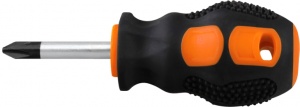Short Screwdriver Cr-V (+) / Pz2 - 42Mm