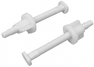 Toilet Cover Fixing Screws 2Buc / 8X80Mm