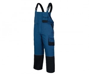 Trousers Pol Polyester Work Trousers with Bib and Waistband - 3Xl
