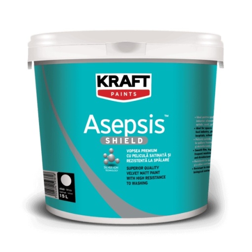 VERNICE LAVABILE BIANCA KRAFT ASEPSIS ASEPSIS ANTI-FUG / 15L