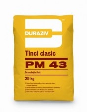 ПРАСКОВА КЛАСИЧЕСКО СИВО TINCI PM 43 / 25KG