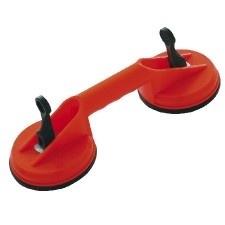 Double Suction Cup For Glass Max 80Kg / 2X120Mm