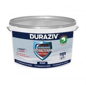 Duraziv Vernice lavabile antibatterica standard per interni bianco 10L