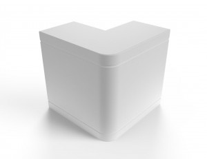 Exterior Collar For Cable Channel 100X50 Meks