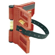 Magnetic Plastic Leveller For Poles / 3 Bubbles - 135Mm
