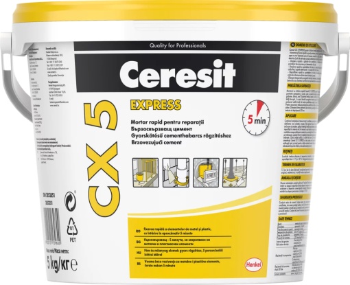 MORTAR RAPID PENTRU REPARATII CERESIT CX 5 / 5KG