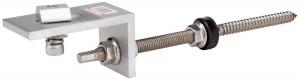 Photovoltaic Panel Fixing Bracket On Roof With Metal Tile