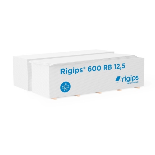 Piastra Gipscarton Mini Rigips Rb 12,5X600X2000Mm