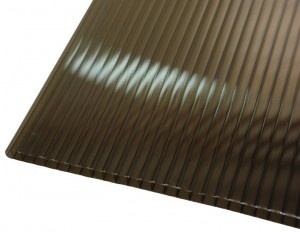 POLICARBONAT FUMURIU 4MM / 12.6MP (2 PERETI)