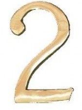 Self-adhesive number / 2