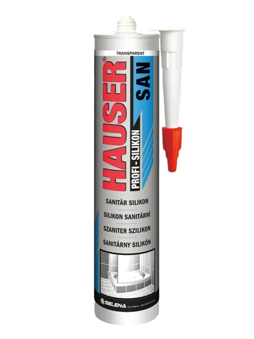 SILICON UNIVERSAL TRANSPARENT HAUSER / 280 ML