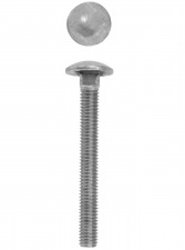 SURUB TORBANT ZINCAT DIN 603 / M8 X 20MM / 100BUC - Img 1