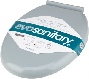 Toilet lid Soft Close Pp Lpa-023 / C: Grey