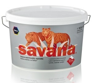 Vernice superlavabile Savana con interno in teflon 8,5 l