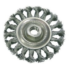 Wire Wire Brushes Circular Type With Thread 125Mm