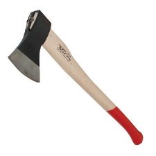 Wrought Forged Axe With Wooden Handle 1200G