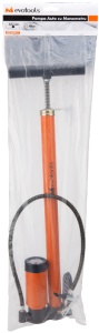 Car Pump With Pressure Gauge / 38X500Mm - Img 1