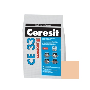 CHIT DE ROSTURI GRESIE SI FAIANTA, CERESIT CE 33, CREAM / 5KG