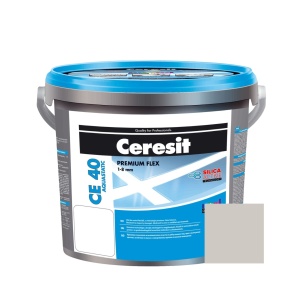 CHIT DE ROSTURI GRESIE SI FAIANTA, CERESIT CE 40, SILVER / 5KG