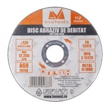 Cutting Abrasive Disc Ets 115Mm, 1Mm , A60 Extra
