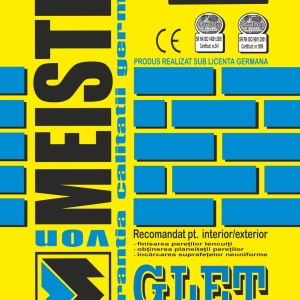 GLET PE BAZA DE CIMENT ALB SUPER FLEXIBIL, SPECIAL ADITIVAT, GLET SUPERFLEX M16, 20 KG