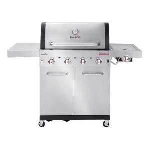 GRATAR PE GAZ DIN INOX CHAR-BROIL PREOFESSIONAL PRO S 4, TRU INFRARED 140921, 145X54X121CM