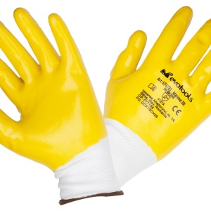 MANUSI POLYESTER ACOPERIRE NITRIL / M 10