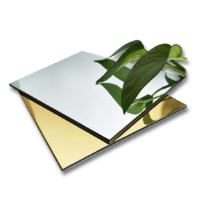 PIASTRA ARGENTO MIRROR BOND/DIBOND/ALUCOBOND 3MM (0,2MM) 1220X3050MM / 3,721MP - Img 3