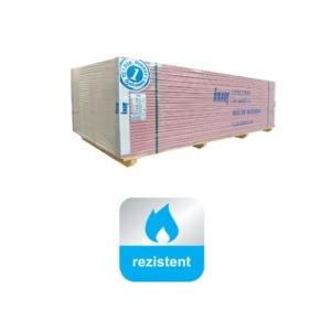 PLACA GIPSCARTON KNAUF IGNIFUGA GKF 12.5X1200X2600