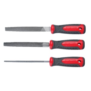 SET PILE METAL CU MANER BIMATERIAL 200MM - 3 PIESE