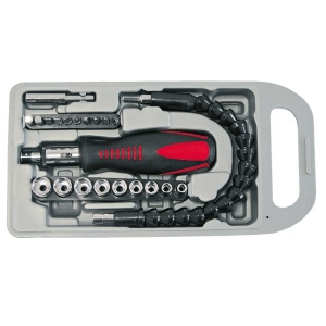 SET VARFURI SI TUBULARE CU SURUBELNITA CLICHET - 23 PIESE