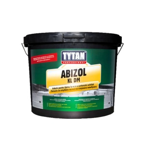 ADEZIV PENTRU LIPIREA LA RECE A CARTONULUI ASFALTAT TYTAN ABIZOL KL DM / 9 KG