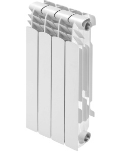 Aluminium Radiator Ferroli Proteo 450, 10 Elements, 117W/Elem, 431X80X100Mm - Img 2