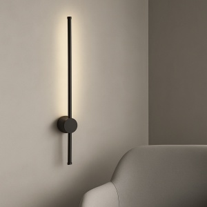 APLICA LED MODERNA NEAGRA, 20W, 60CM, LUMINA REGLABILA 3000K-6500K