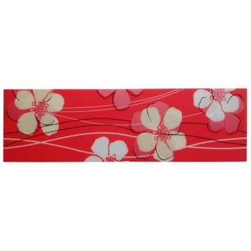 BORDURA/ BRAU DECORATIV 13.5X45CM, RED 07767-101