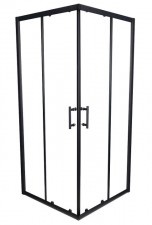 Cabina De Dus Semirotunda Sanotechnik Elite Ecoblack Rt90B